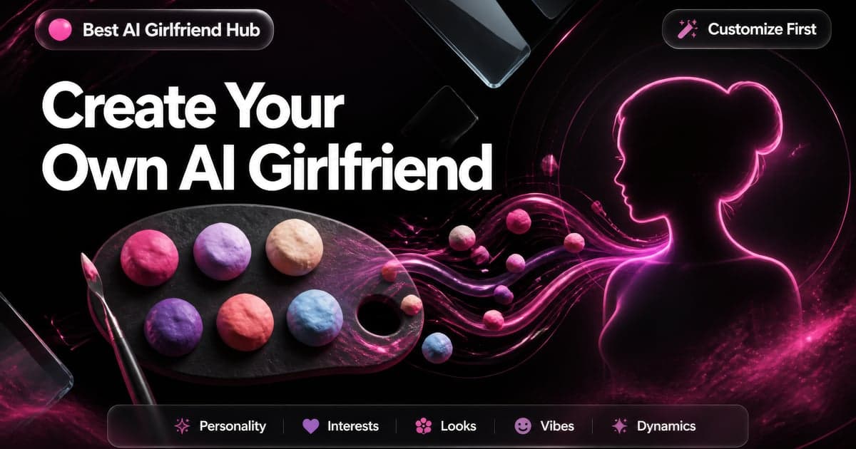 Create Your Own AI Girlfriend: 2026 App Builder Guide — key points diagram