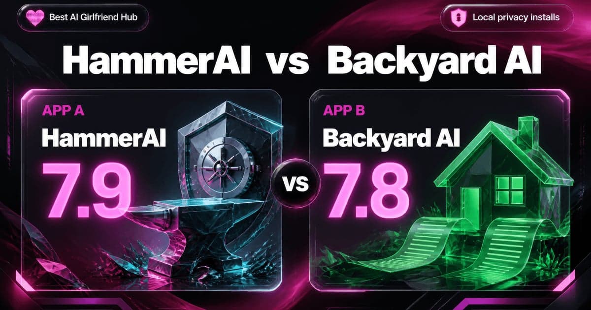 HammerAI vs Backyard AI: Free Local vs Desktop comparison card