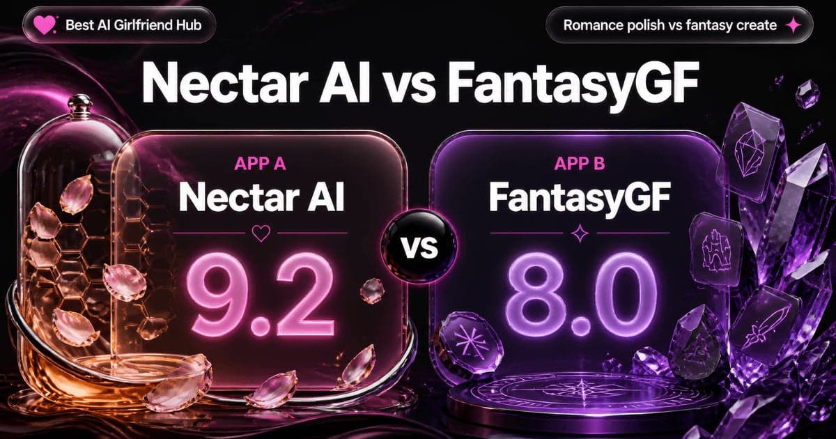 Nectar AI vs FantasyGF: Polish vs Fantasy Theme comparison card