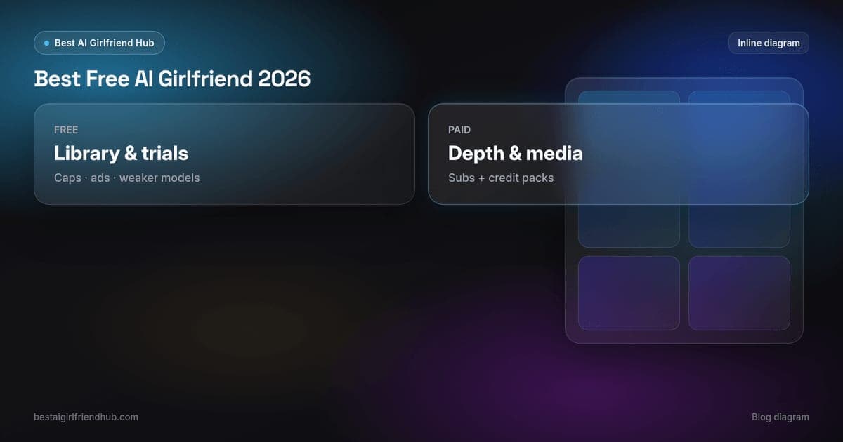 Best Free AI Girlfriend 2026: Honest Shortlist Picks — key points diagram