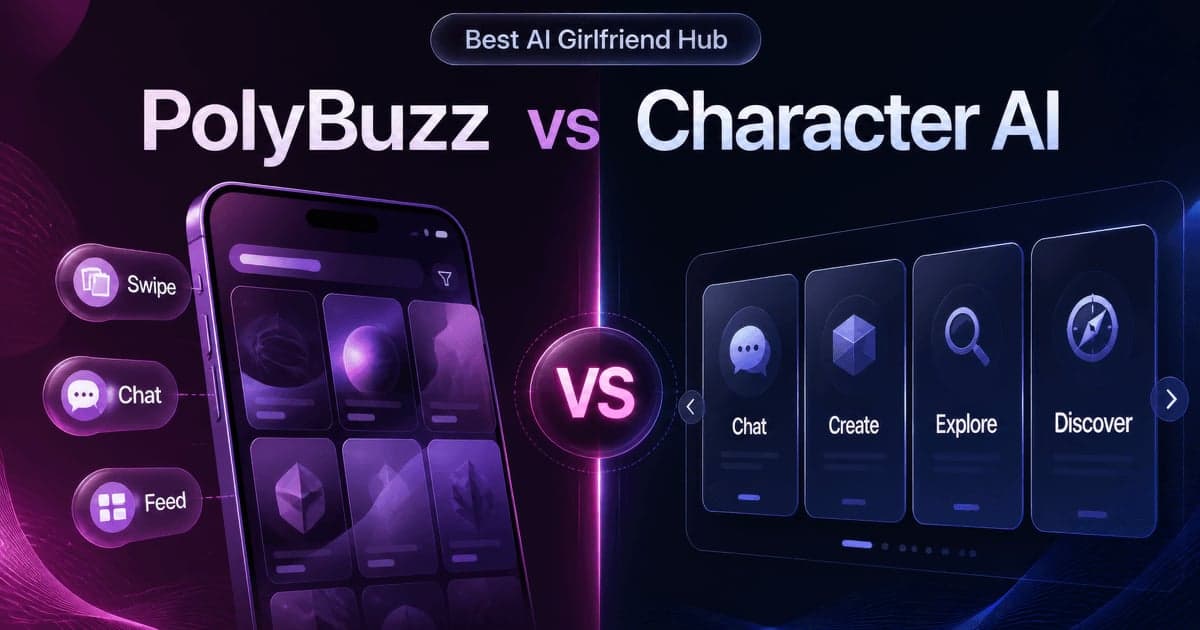 PolyBuzz vs Character.AI comparison card
