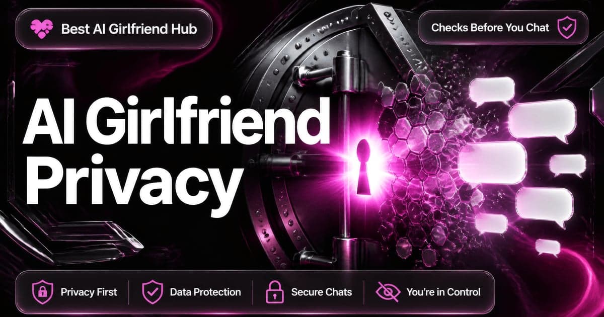 AI Girlfriend Privacy: Checks Before You Chat (2026) — guide cover